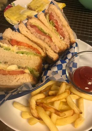 ローストポークロインdeオムサンド-レシピのメイン写真