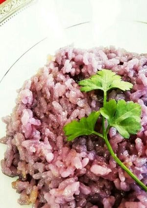 簡単‼すりおろして炊くだけ紫にんじんご飯-レシピのメイン写真