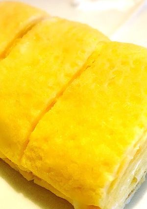 朝食風♡プレーン卵焼き-レシピのメイン写真