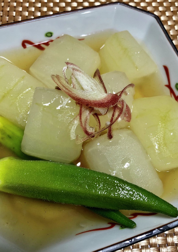 涼やか！冬瓜の煮物-レシピのメイン写真