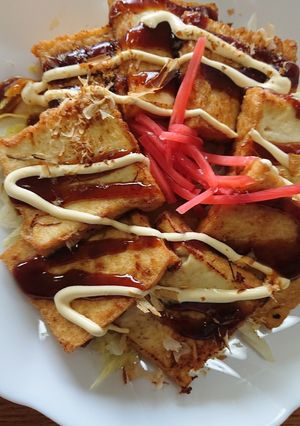 厚揚げのお好み焼き風-レシピのメイン写真