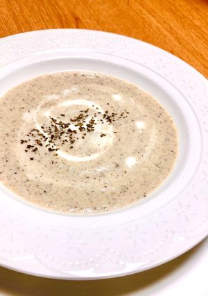 重ね煮からのきのこのポタージュ-レシピのメイン写真