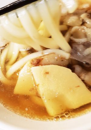 お鍋１つで簡単♪肉うどん-レシピのメイン写真