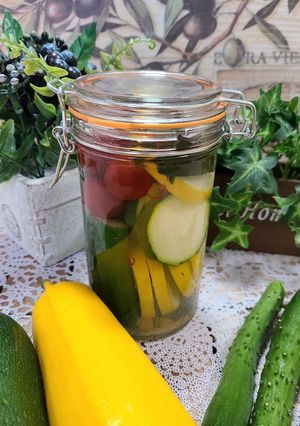 ★ズッキーニと彩り野菜のピクルス★-レシピのメイン写真
