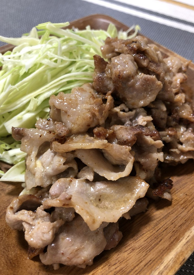 超簡単‼︎豚肉のオイマヨ炒め-レシピのメイン写真