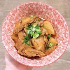 รูปของ ヴィーガン 大豆ミートでほくほく肉じゃが