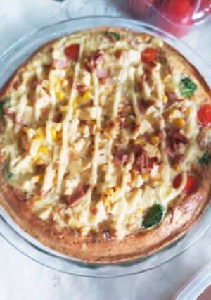 豆腐オムレツキッシュ風-レシピのメイン写真