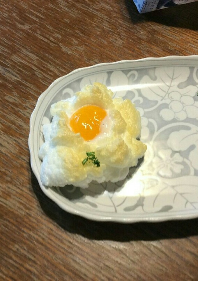 ふわふわ目玉焼き♡！？-レシピのメイン写真