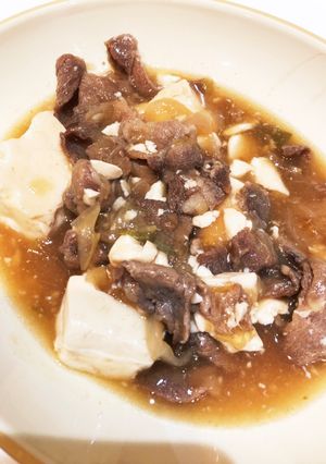 すき焼きっぽい肉豆腐-レシピのメイン写真