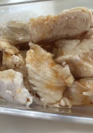 つるぷりヘルシー！茹で鶏胸のレモン醤油-レシピのメイン写真