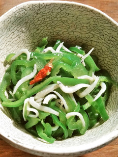 ピーマンとしらすの魚醤炒め-レシピのメイン写真