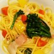 スティックセニョールの彩りパスタ