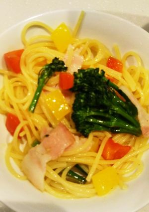 スティックセニョールの彩りパスタ-レシピのメイン写真