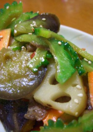 夏野菜のゴロゴロ炒め-レシピのメイン写真