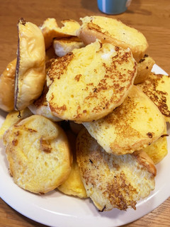 コストコディナーロールでフレンチトースト-レシピのメイン写真