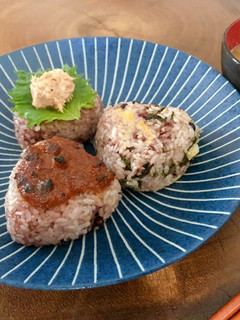 3種の焼きおにぎり-レシピのメイン写真