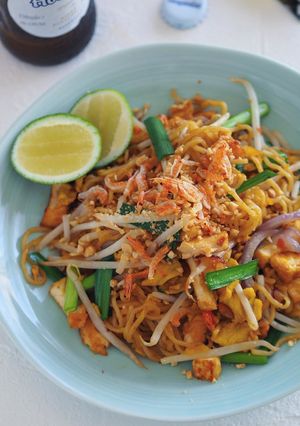 子どもも喜ぶ!簡単パッタイ風焼きそば-レシピのメイン写真