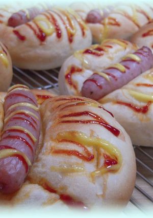 マーガリンでお惣菜用のパン生地!!-レシピのメイン写真