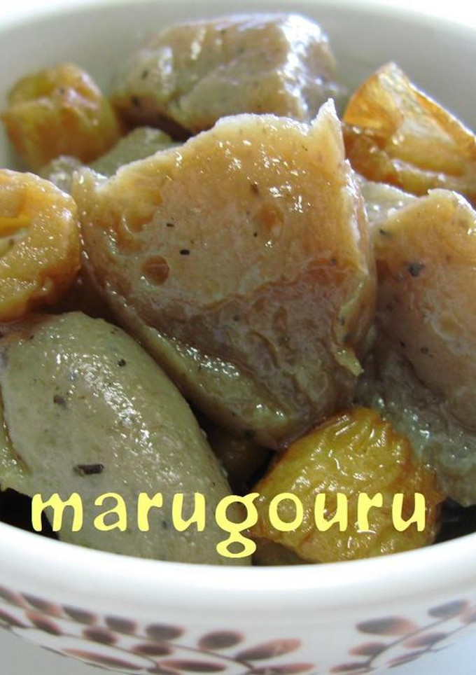 包丁いらず♪こんにゃくとちくわの炒め煮-レシピのメイン写真