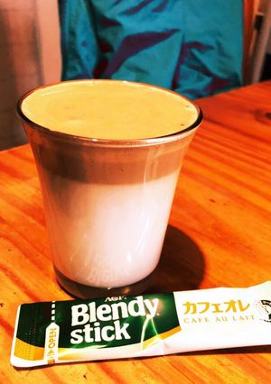 ダルゴナコーヒーをブレンディスティックで-レシピのメイン写真