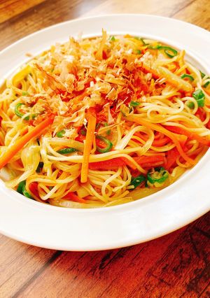 ランチにぴったり！そうめんチャンプルー-レシピのメイン写真