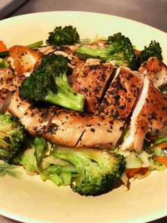 鶏ムネ肉のステーキ-レシピのメイン写真