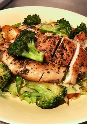 鶏ムネ肉のステーキ-レシピのメイン写真