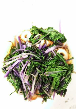 [レンジで]水菜とちくわの煮浸し-レシピのメイン写真
