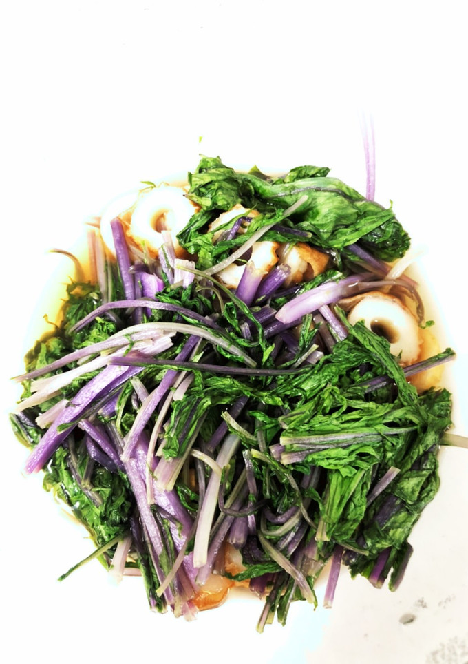 [レンジで]水菜とちくわの煮浸し-レシピのメイン写真