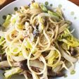 春キャベツとツナのパスタ ナンプラー風味