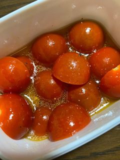 混ぜるだけ!ミニトマトのマリネ-レシピのメイン写真