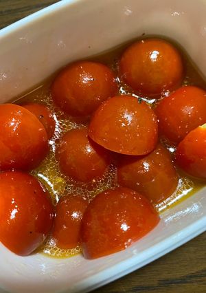 混ぜるだけ！ミニトマトのマリネ-レシピのメイン写真