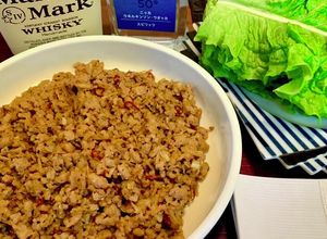 たっぷり野菜と挽肉のサンチュ・レタス包み-レシピのメイン写真