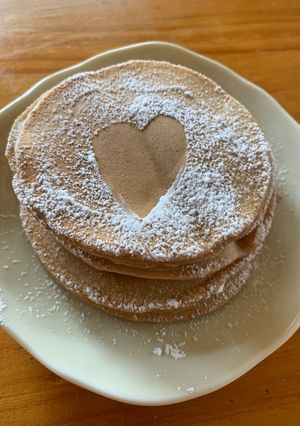 ココアパンケーキ-レシピのメイン写真
