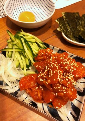 マグロのコチュジャン和え-レシピのメイン写真
