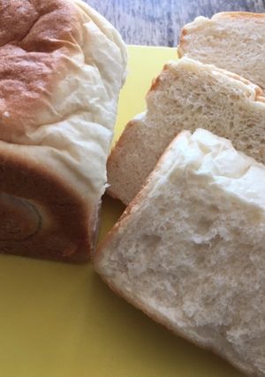 絶賛！米粉入りふわふわ食パン-レシピのメイン写真