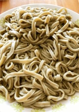 抹茶うどん-レシピのメイン写真