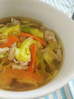 お一人様ランチに♪野菜たっぷりあんかけ麺-レシピのメイン写真