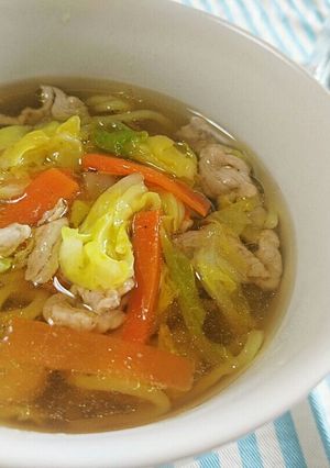 お一人様ランチに♪野菜たっぷりあんかけ麺-レシピのメイン写真