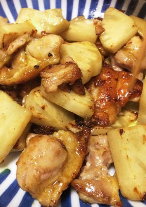 激ウマ♪ヤーコンと鶏肉のカレー炒め-レシピのメイン写真