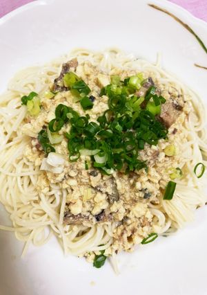 サバと豆腐のさっぱりそうめん-レシピのメイン写真