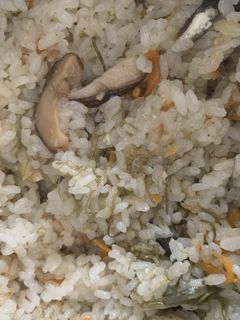 余ったおもちで 山菜おこわ風-レシピのメイン写真