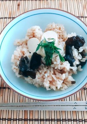 気軽にたけのこごはん 海外でも鍋で作ろう-レシピのメイン写真