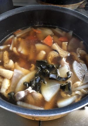 うどんの具沢山つけ汁-レシピのメイン写真