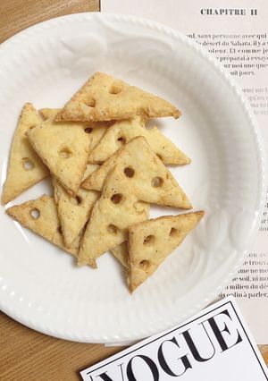 【病的においしい】チーズクッキー-レシピのメイン写真