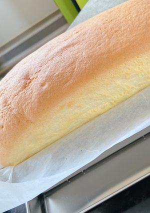 ベーキングパウダーいらず！台湾カステラ-レシピのメイン写真