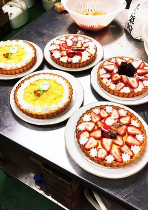 ☆イチゴのタルト&リンゴのタルト★ 簡単-レシピのメイン写真
