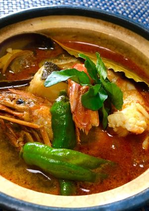 アジアンテイストの魚介出汁カレー-レシピのメイン写真