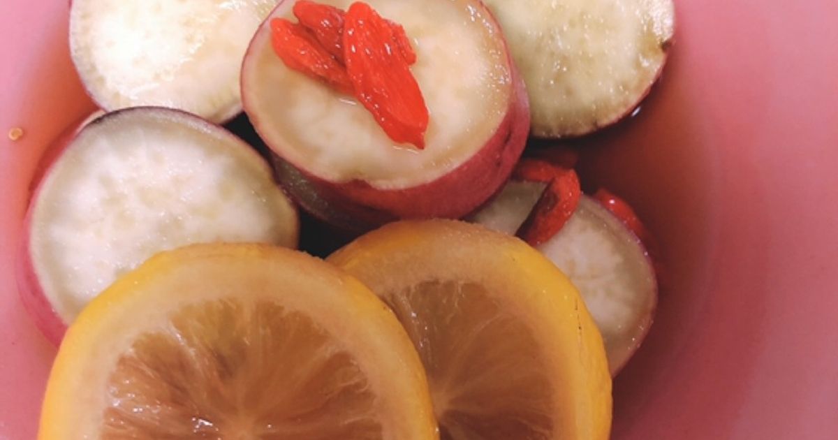 冷凍可☆さつまいものシロップ漬け&甘煮♬ by hikarin