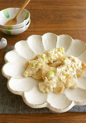 食欲UP☆鶏むね肉のごまマヨねぎソース-レシピのメイン写真